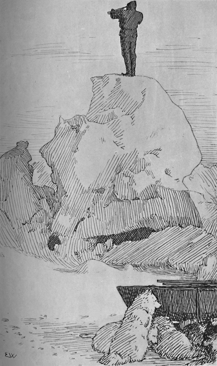 Ei mitään muuta kuin jäätä, jäätä horisonttiin, 7. huhtikuuta 1895, 1897 tekijältä Unbekannt