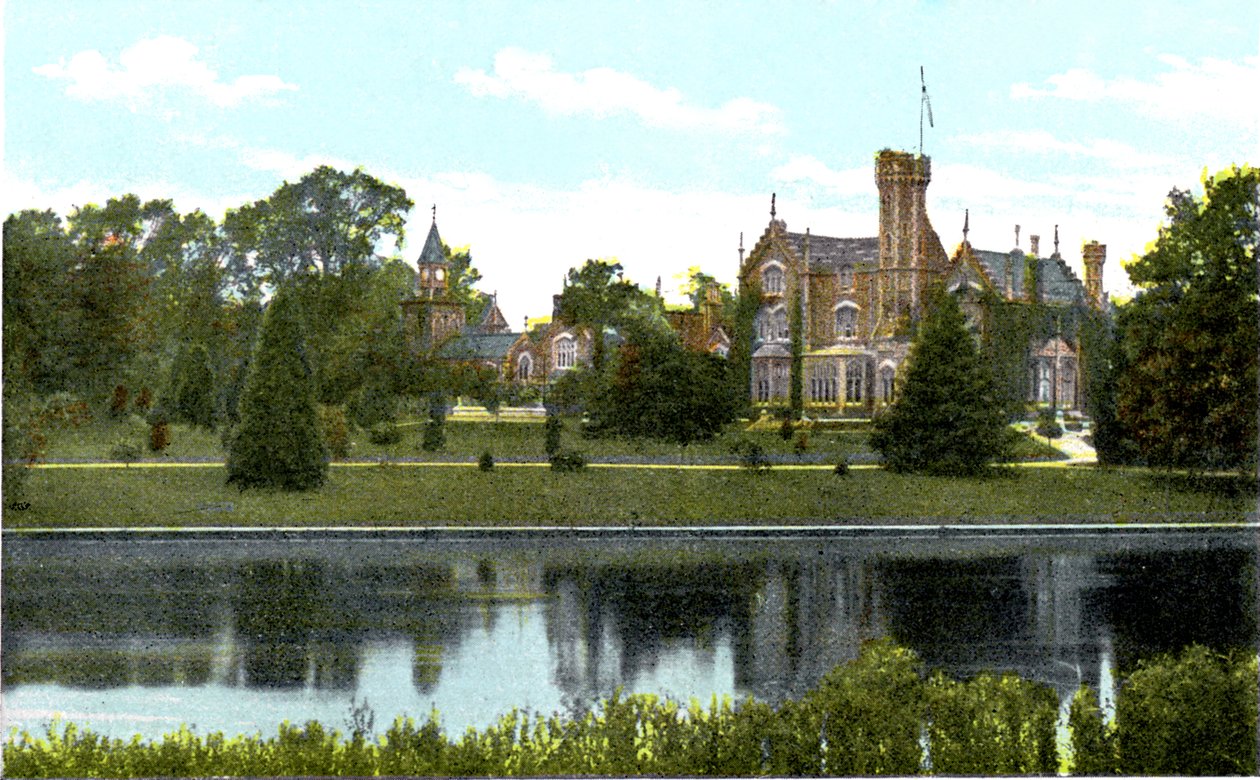 Oakley Court, Near Bray, Berkshire, 1900-luku tekijältä Unbekannt
