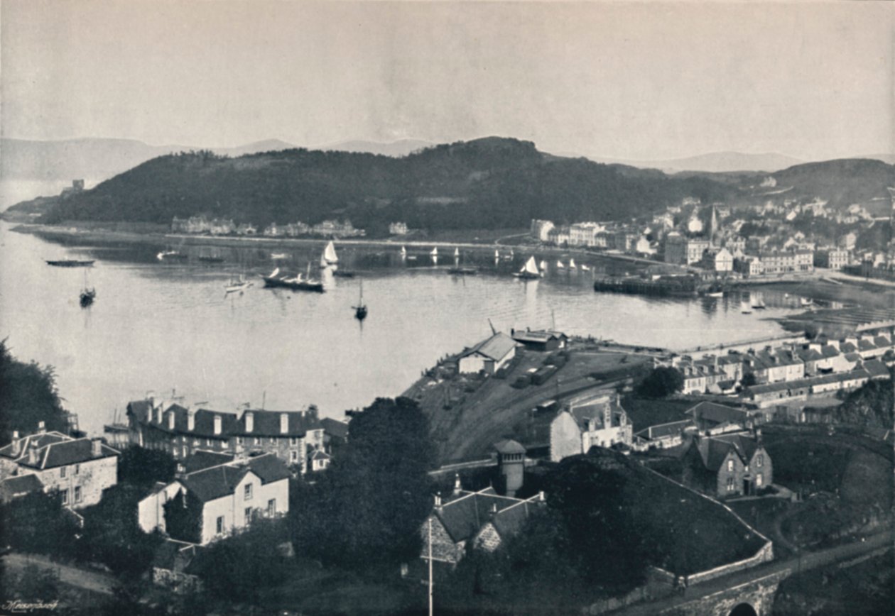 Oban - Kaupunki ja lahti, 1895 tekijältä Unbekannt