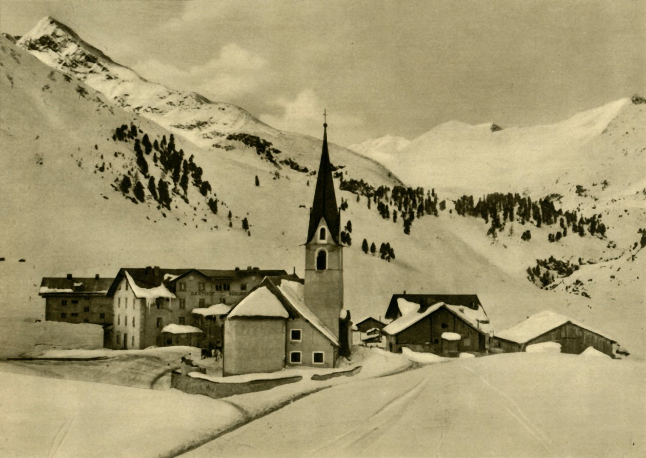 Obergurgl, Tiroli, Itävalta, 1935. tekijältä Unbekannt