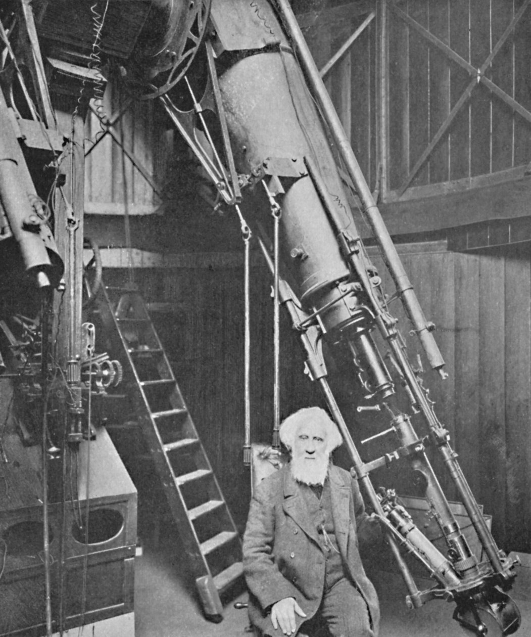 Sir William Hugginsin observatorio, K.C.B., Tulse Hill, 1904 tekijältä Unbekannt