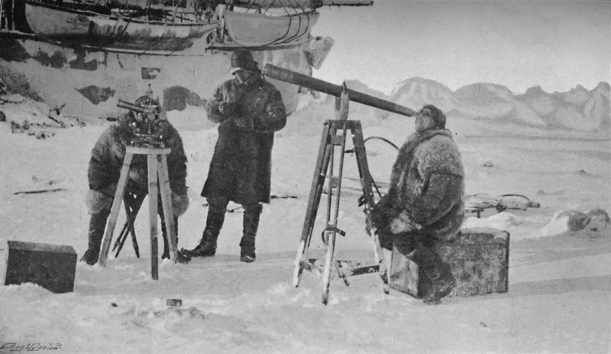 Auringonpimennyksen tarkkailu, 6. huhtikuuta 1894, 1897 tekijältä Unbekannt