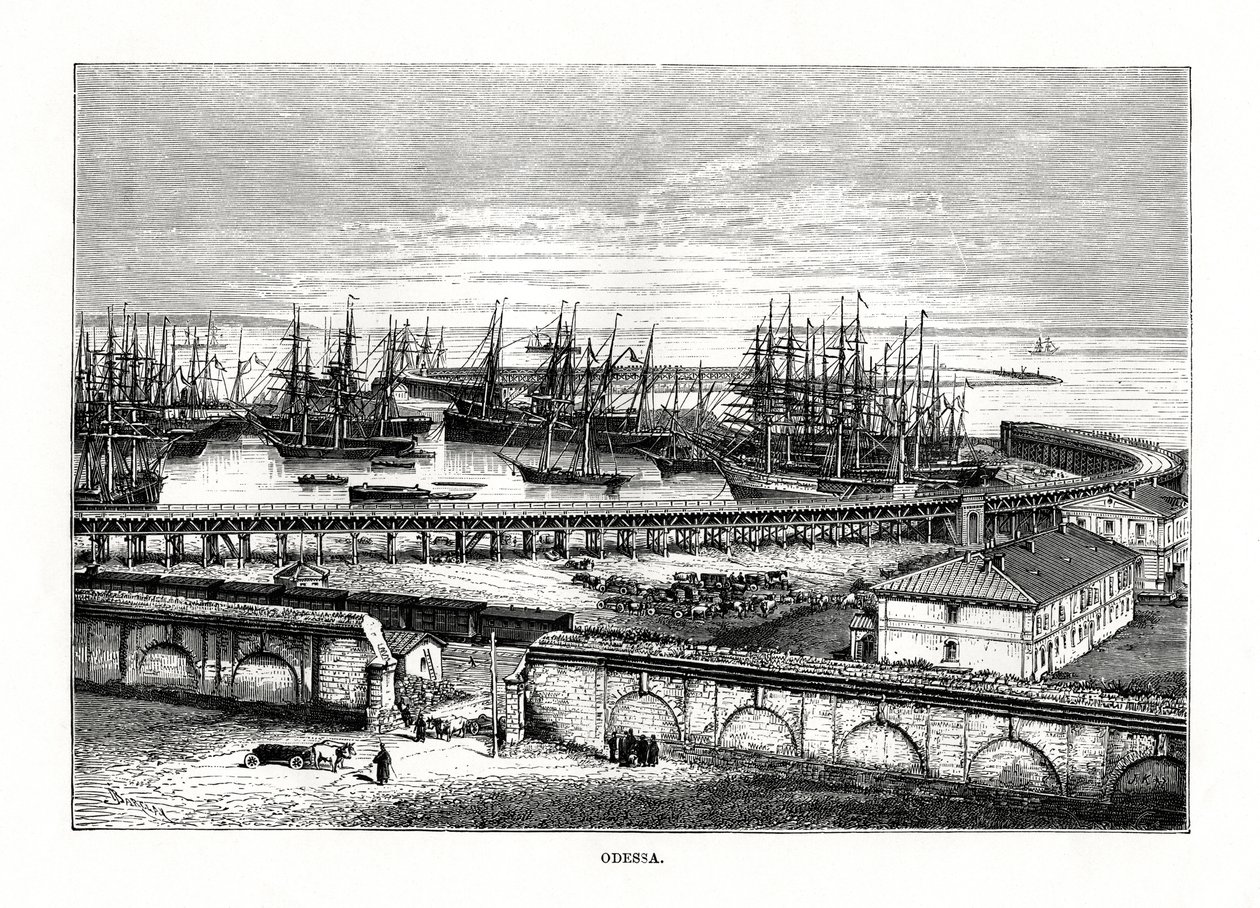 Odessa, Ukraine, 1879 tekijältä Unbekannt