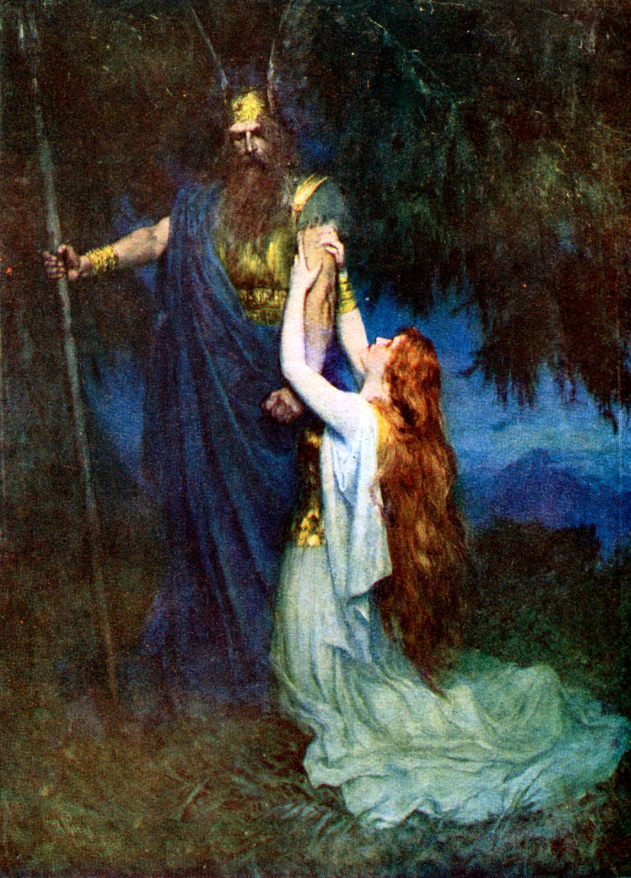 Odin ja Brunhilde tekijältä Unbekannt