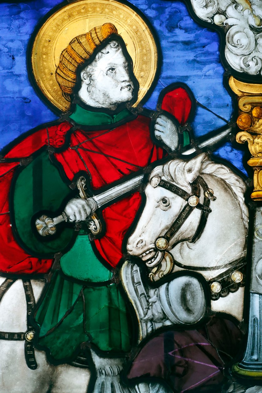 Oeuvre Notre-Dame -museo, lasimaalaukset Saint Martinin hyväntekeväisyysjärjestöllä, Strasbourg, Ranska (kuva) tekijältä Unbekannt