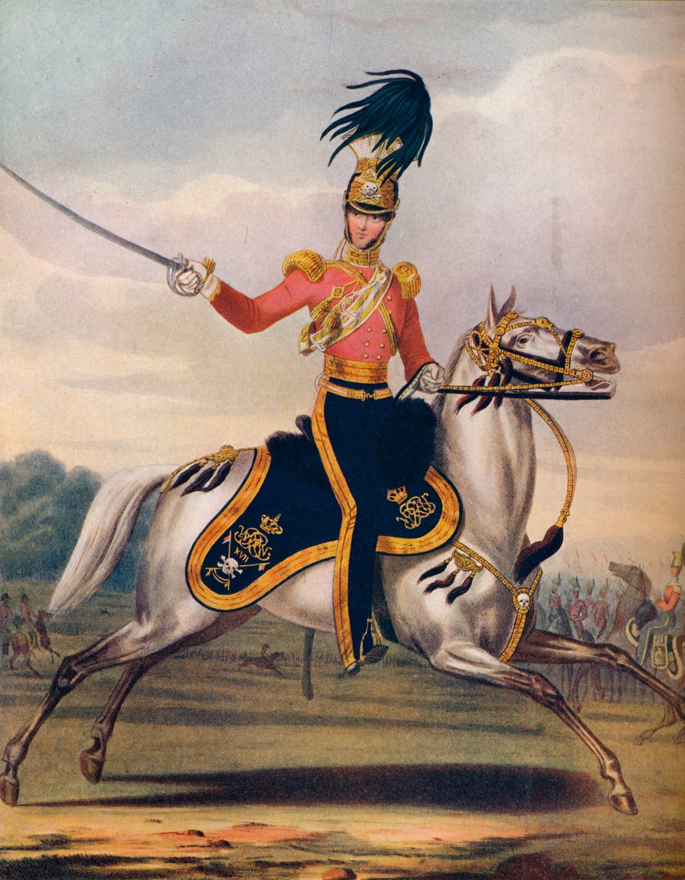 17th Lancersin upseeri, 1833. 1914 tekijältä Unbekannt