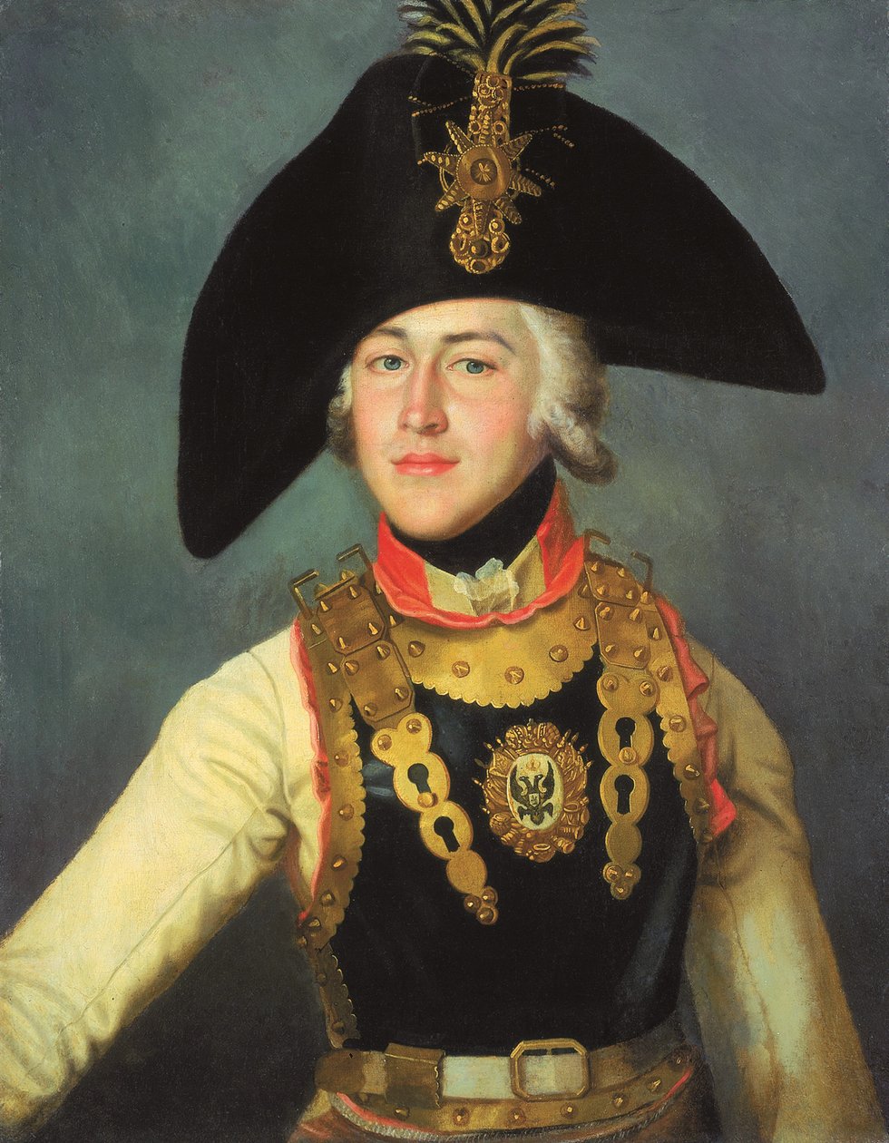 Henkivartijan ratsuväkirykmentin upseeri, 1797-1799 tekijältä Unbekannt