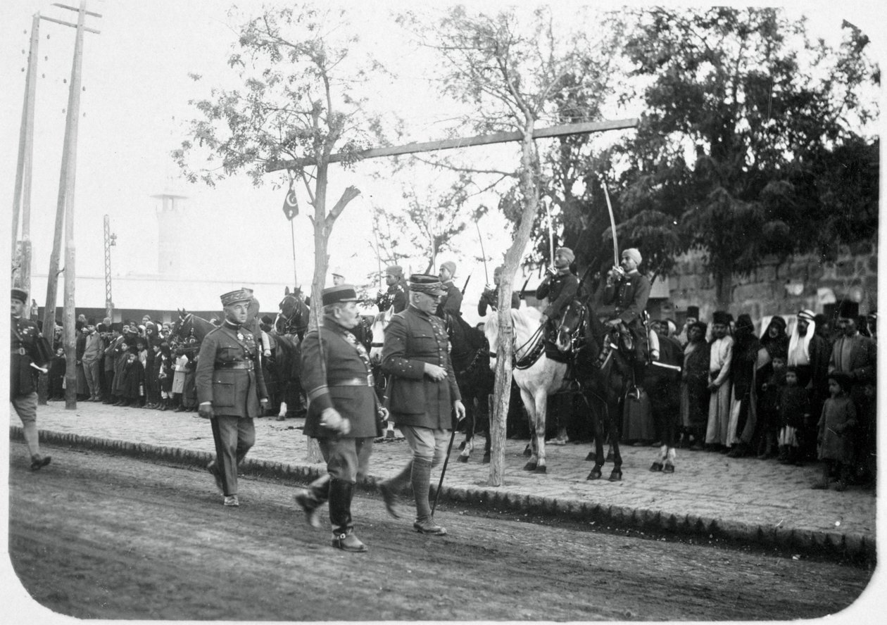 Ranskan muukalaislegioonan upseerit, Syyria, 1900-luku tekijältä Unbekannt
