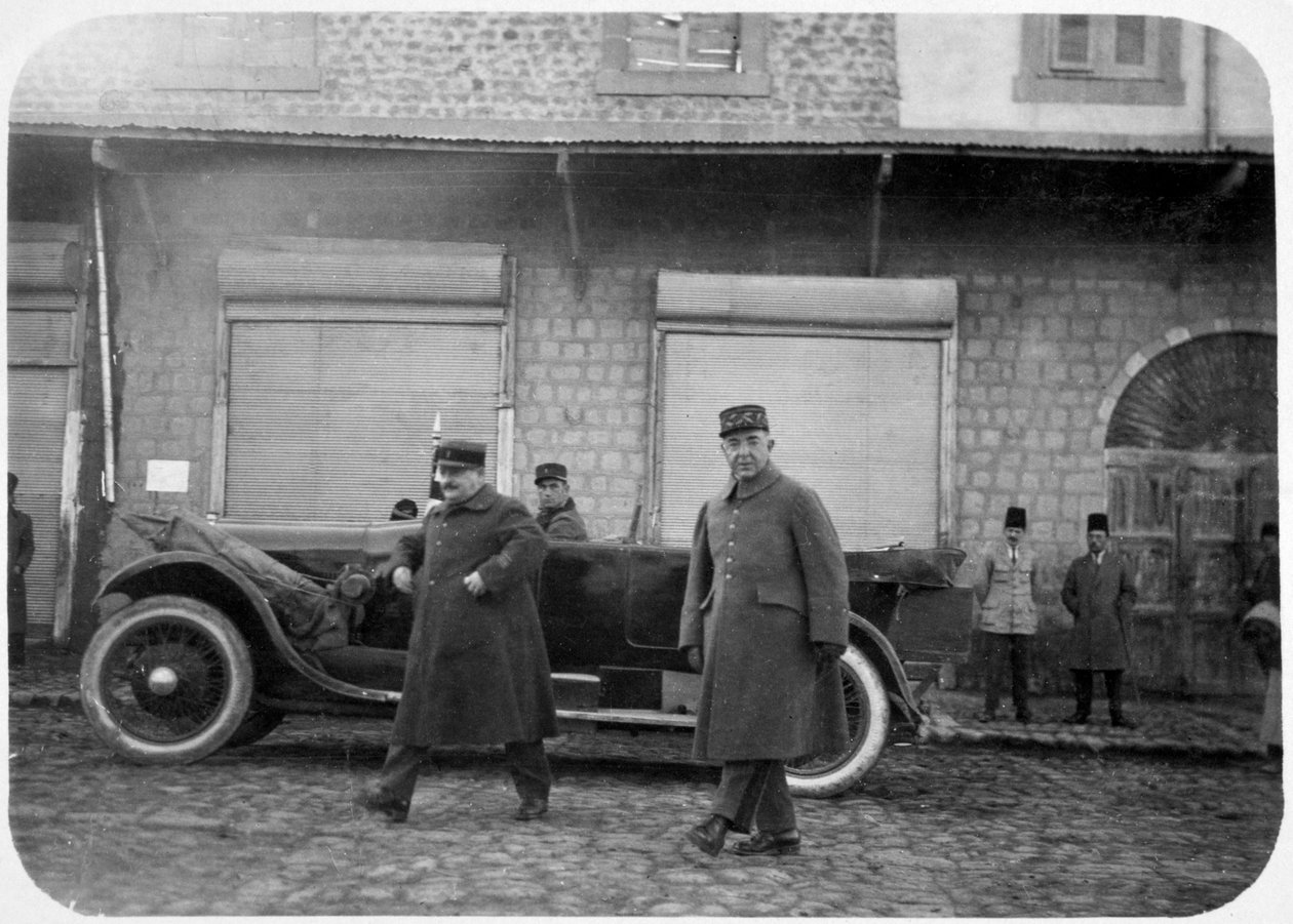 Ranskan muukalaislegioonan upseerit, Syyria, 1900-luku tekijältä Unbekannt