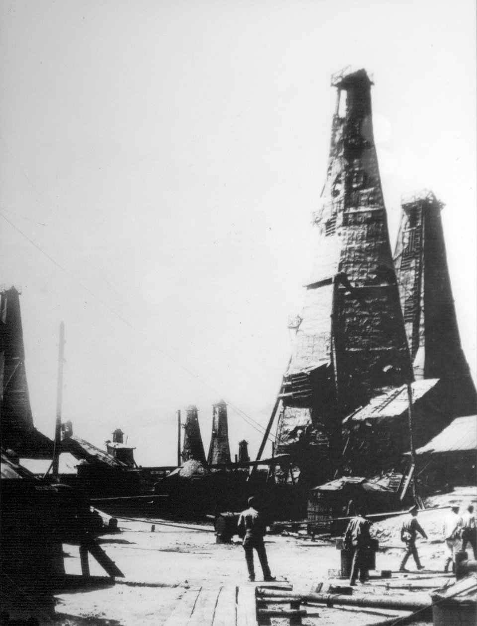 Öljynotto Bakussa, Venäjällä, c1903-c1906. tekijältä Unbekannt