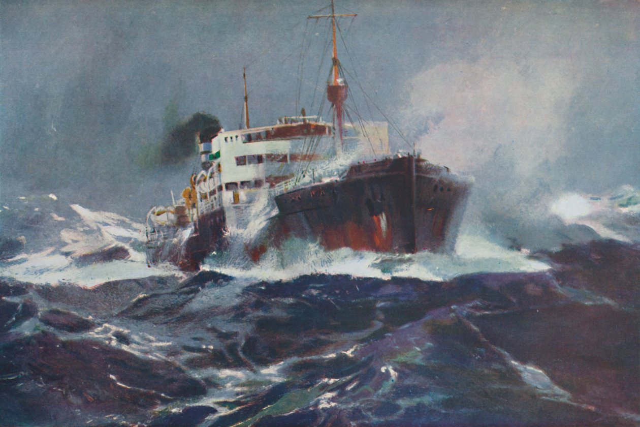 Oil on Troubled Waters, 1936 tekijältä Unbekannt
