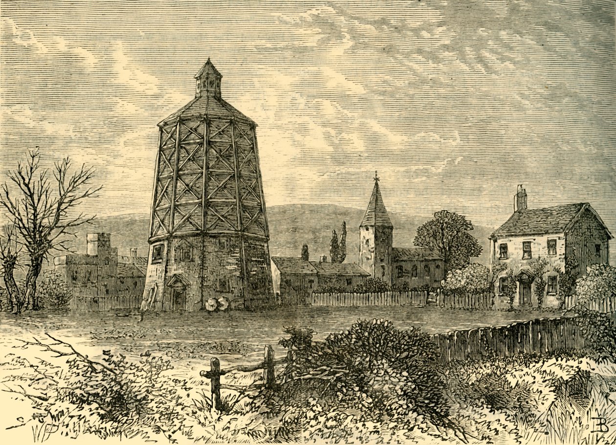 Old Battersea Mill, noin 1800, c1878. tekijältä Unbekannt