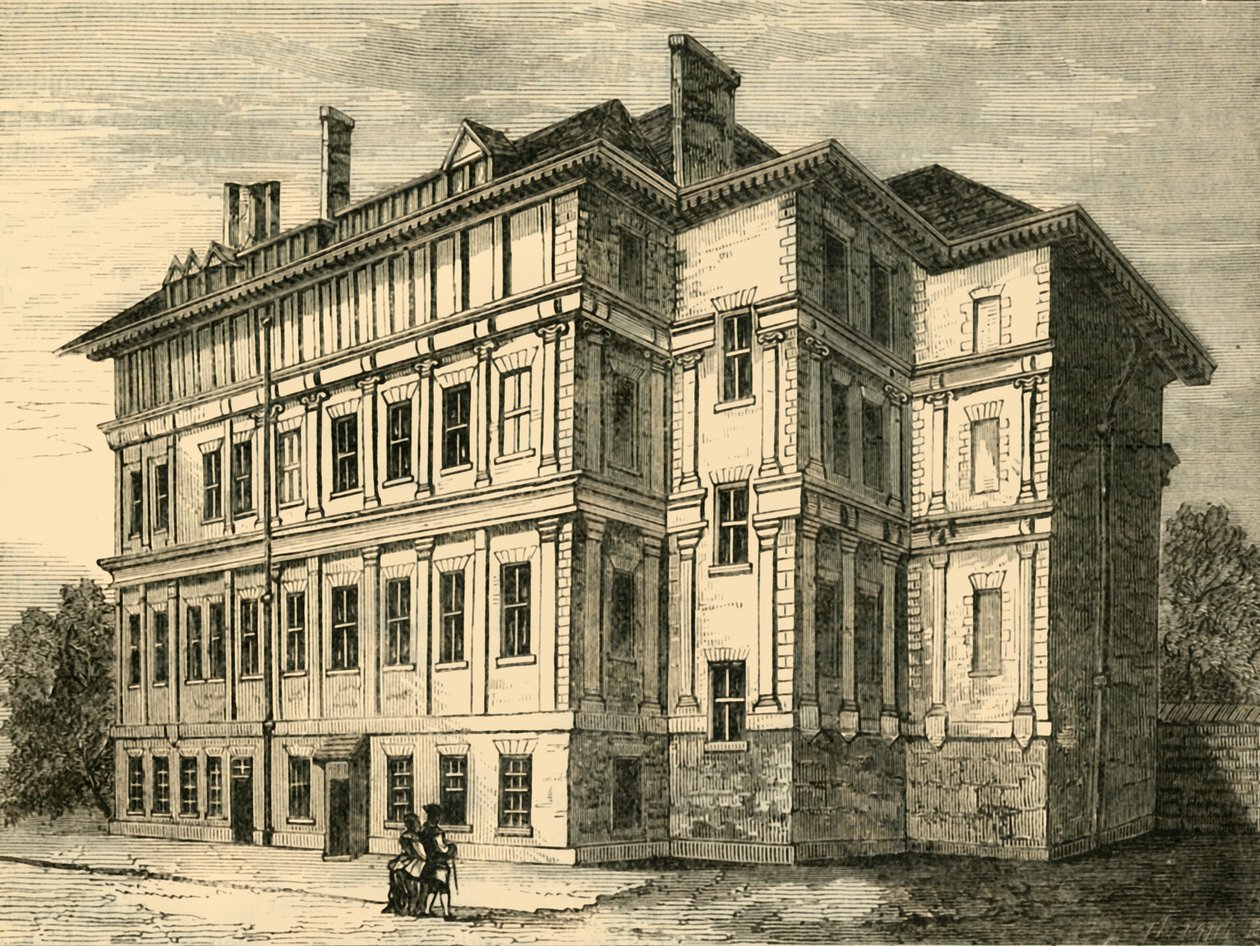 Old Craven House, 1800, 1881. tekijältä Unbekannt