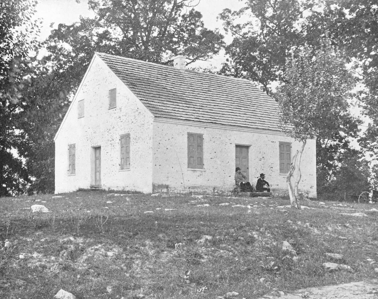 Old Dunkards Church, Antietam, Maryland, USA, 1900. tekijältä Unbekannt
