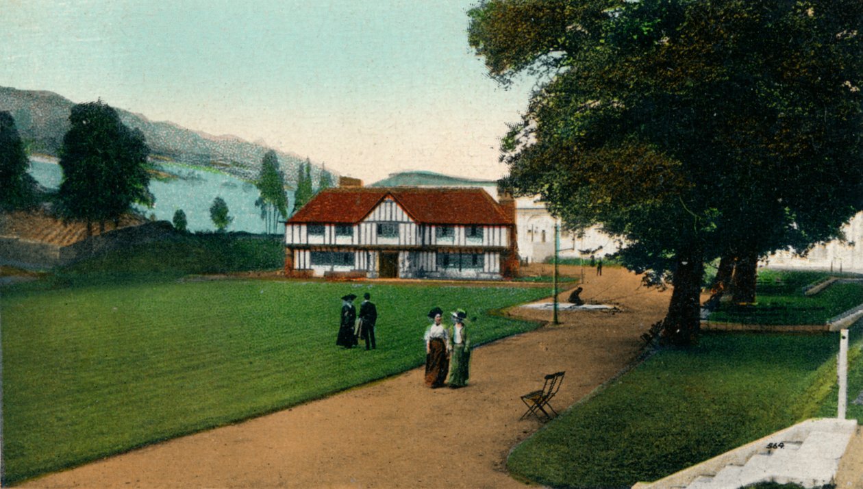Old English Garden, Imperial International Exhibition, Lontoo, 1909 tekijältä Unbekannt