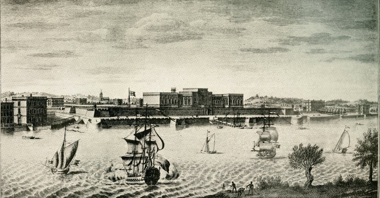 Old Fort William, joelta, 1754, 1925. tekijältä Unbekannt