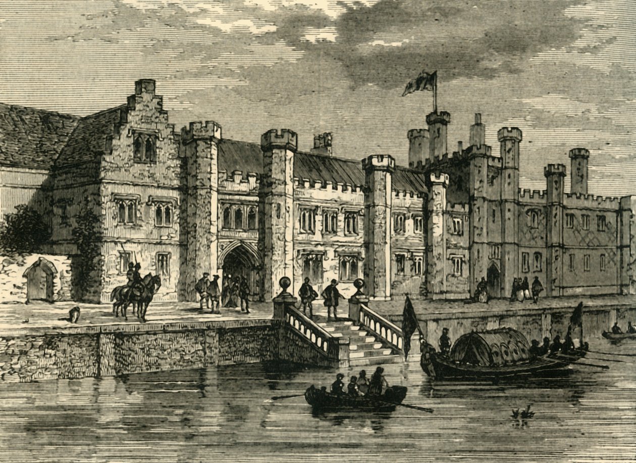 Greenwichin vanha palatsi, 1630, n. 1878. tekijältä Unbekannt