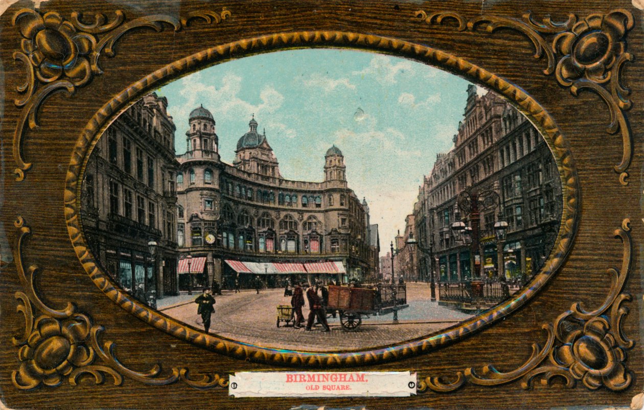 Old Square, Birmingham, 1905. tekijältä Unbekannt