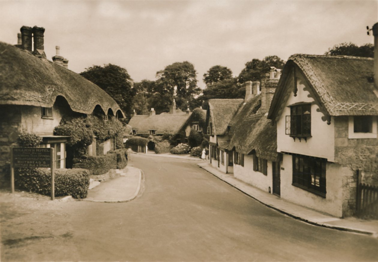 Old Village, Shanklin, I.W., 1920. tekijältä Unbekannt