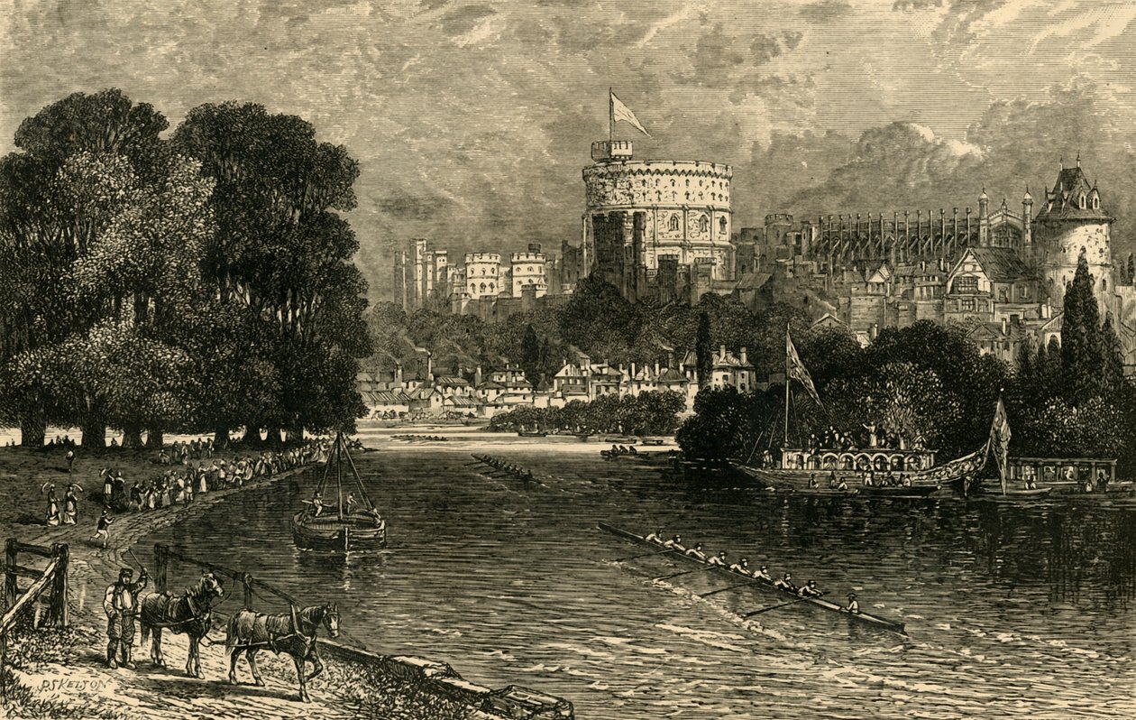 Old Windsor Neljäs kesäkuuta 1881. tekijältä Unbekannt