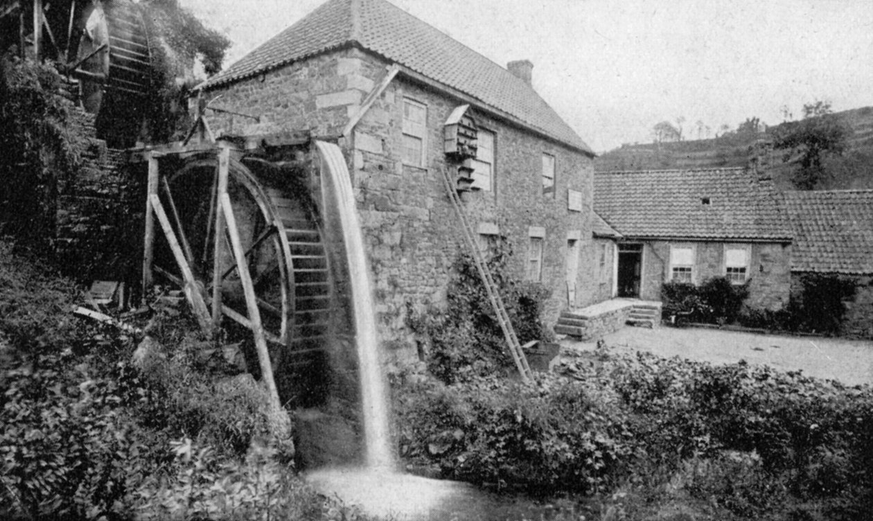 Vanha mylly, Vallee des Vaux, Jersey, 1924-1926 tekijältä Unbekannt