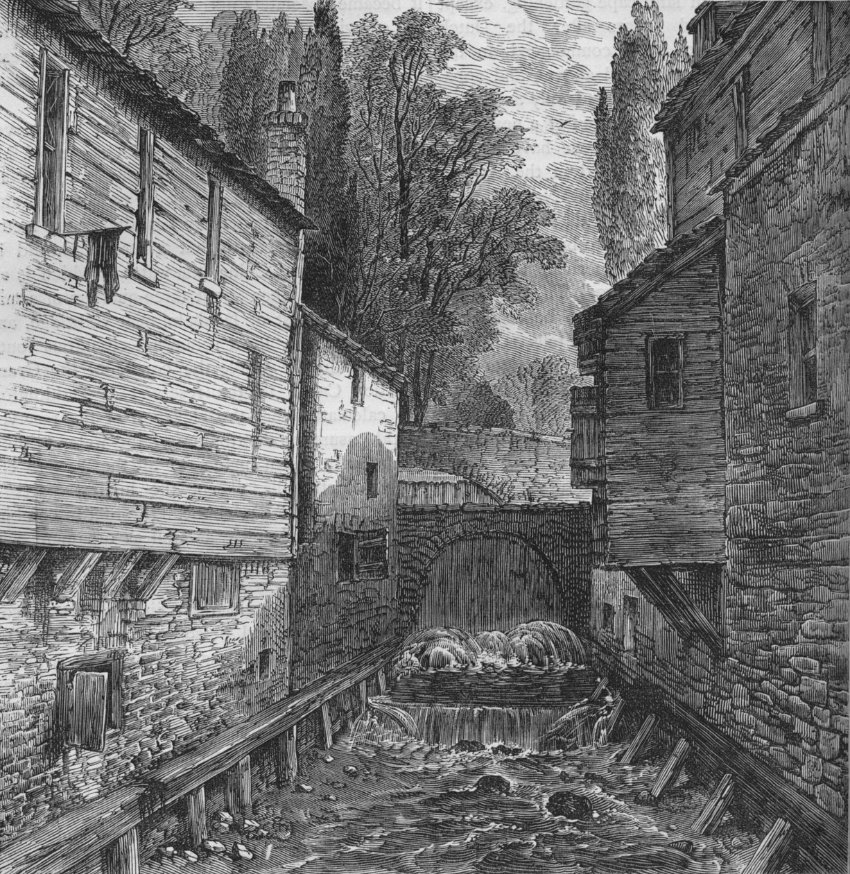 Vanha Serpentinen ulostulo Knightsbridgessä, Lontoossa, c1800 1878 tekijältä Unbekannt