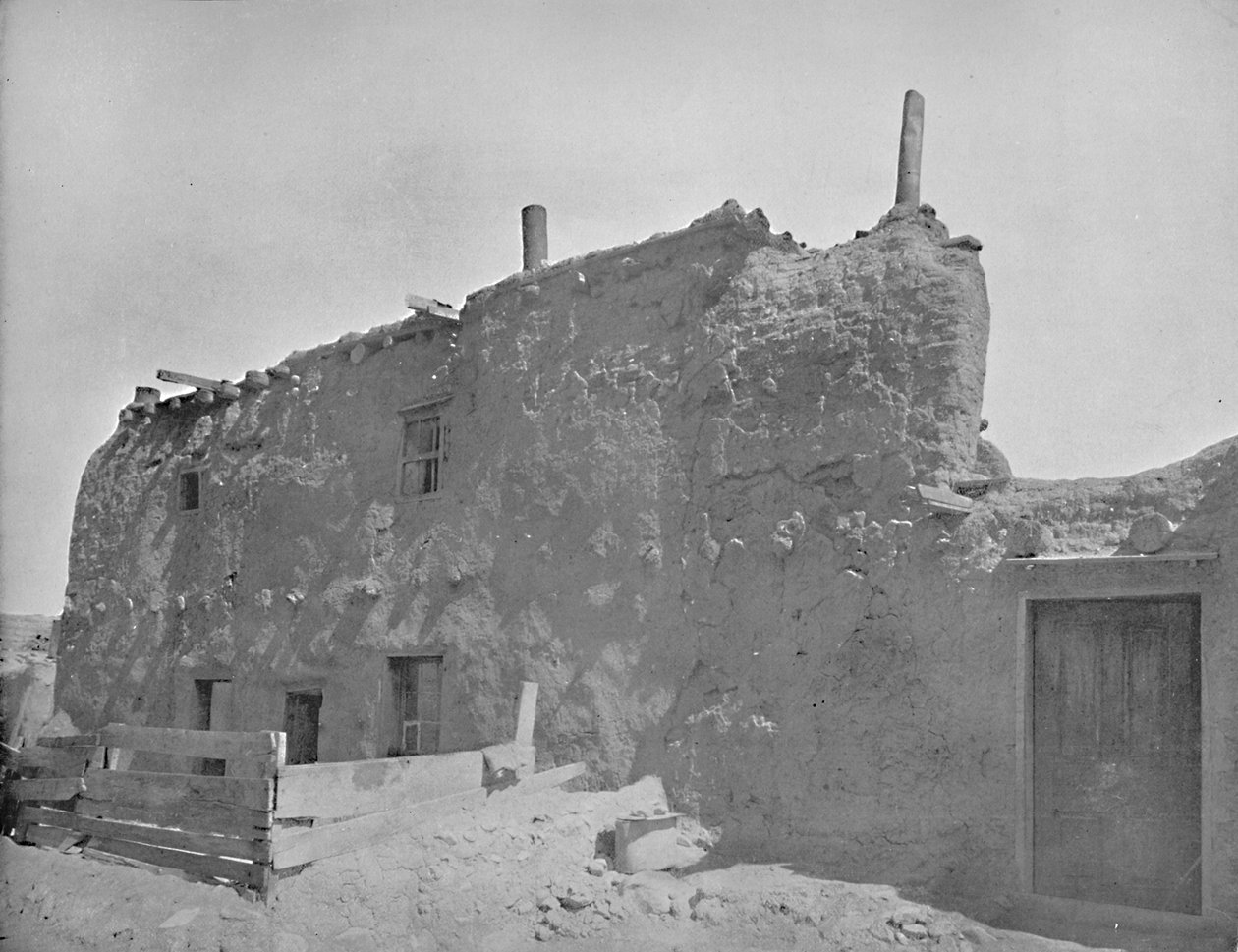Vanhin talo Yhdysvalloissa, Santa Fe, New Mexico, 1897. tekijältä Unbekannt