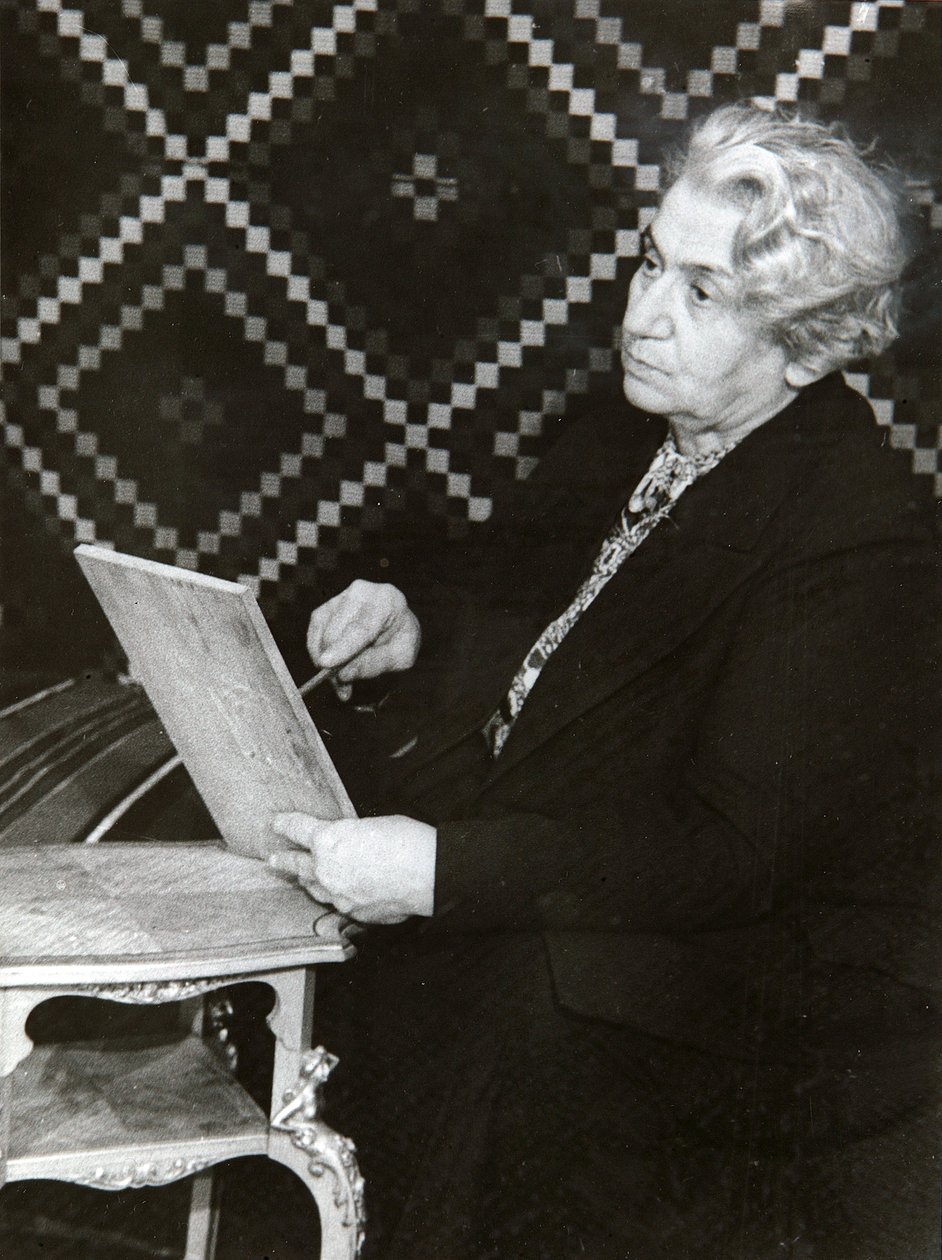 Olga Forsh, venäläinen kirjailija, 1900-luvun puoliväli tekijältä Unbekannt