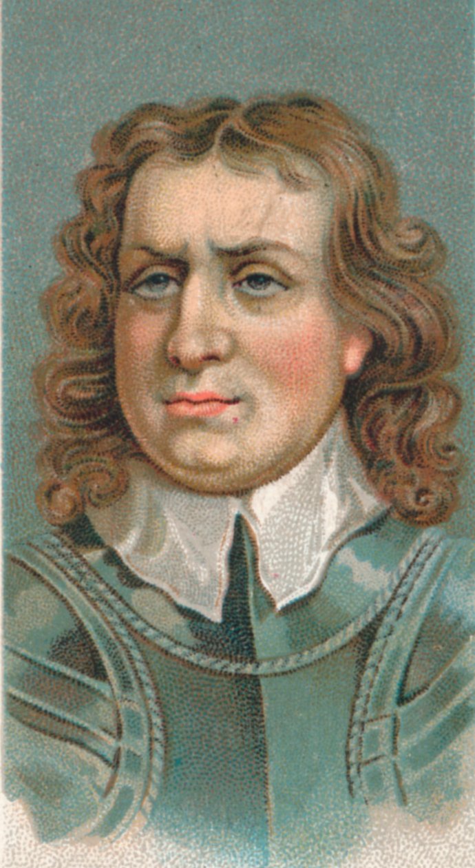 Oliver Cromwell, 1599-1658 Englannin sotilasjohtaja ja poliitikko, 1924 tekijältä Unbekannt