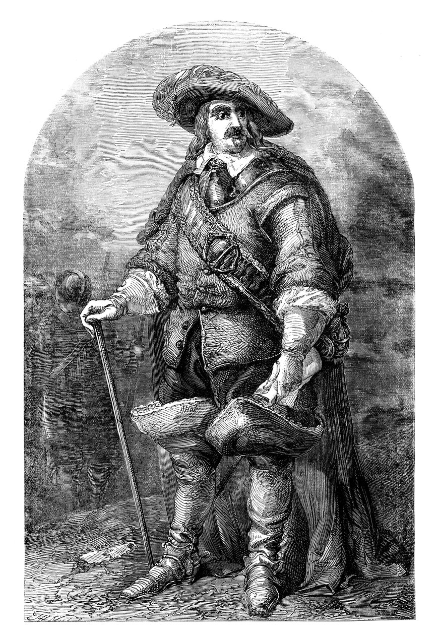 Oliver Cromwell 1599-1658, 1700-luvulta 1902 tekijältä Unbekannt
