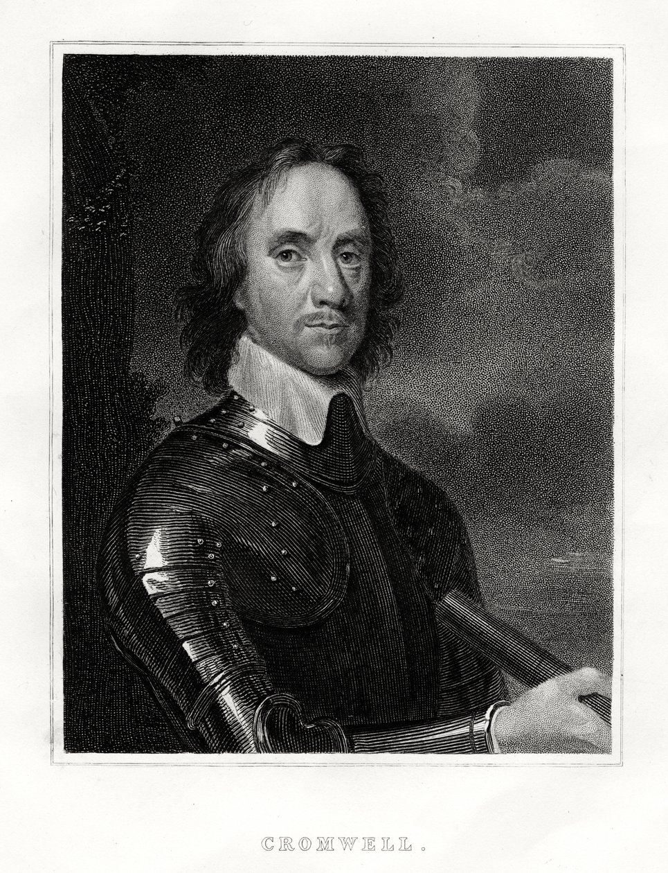 Oliver Cromwell, 1860 tekijältä Unbekannt