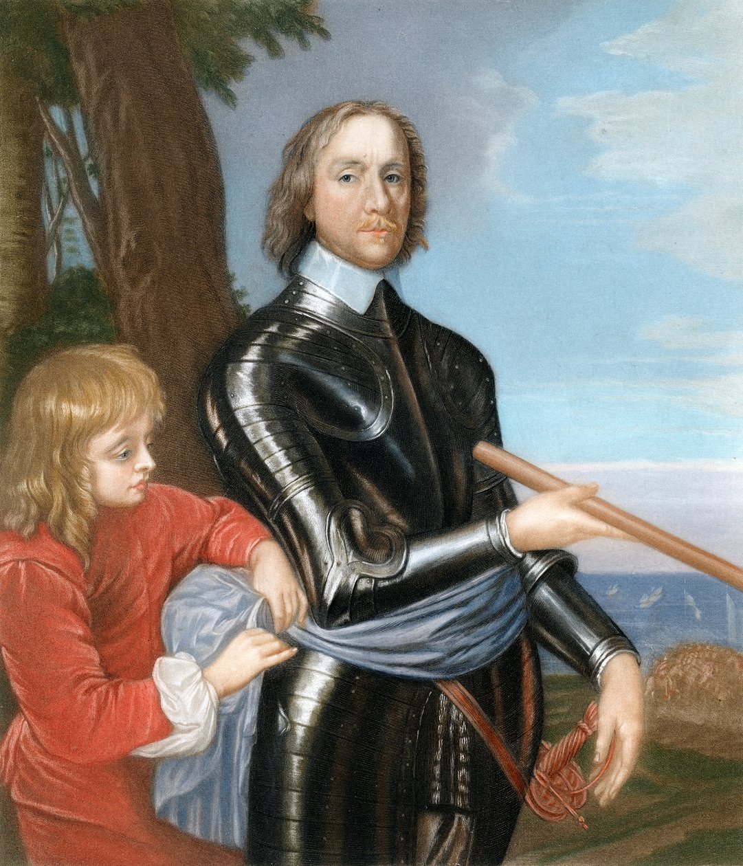 Oliver Cromwell, Englannin sotilasjohtaja ja poliitikko, 1649, 1899 tekijältä Unbekannt