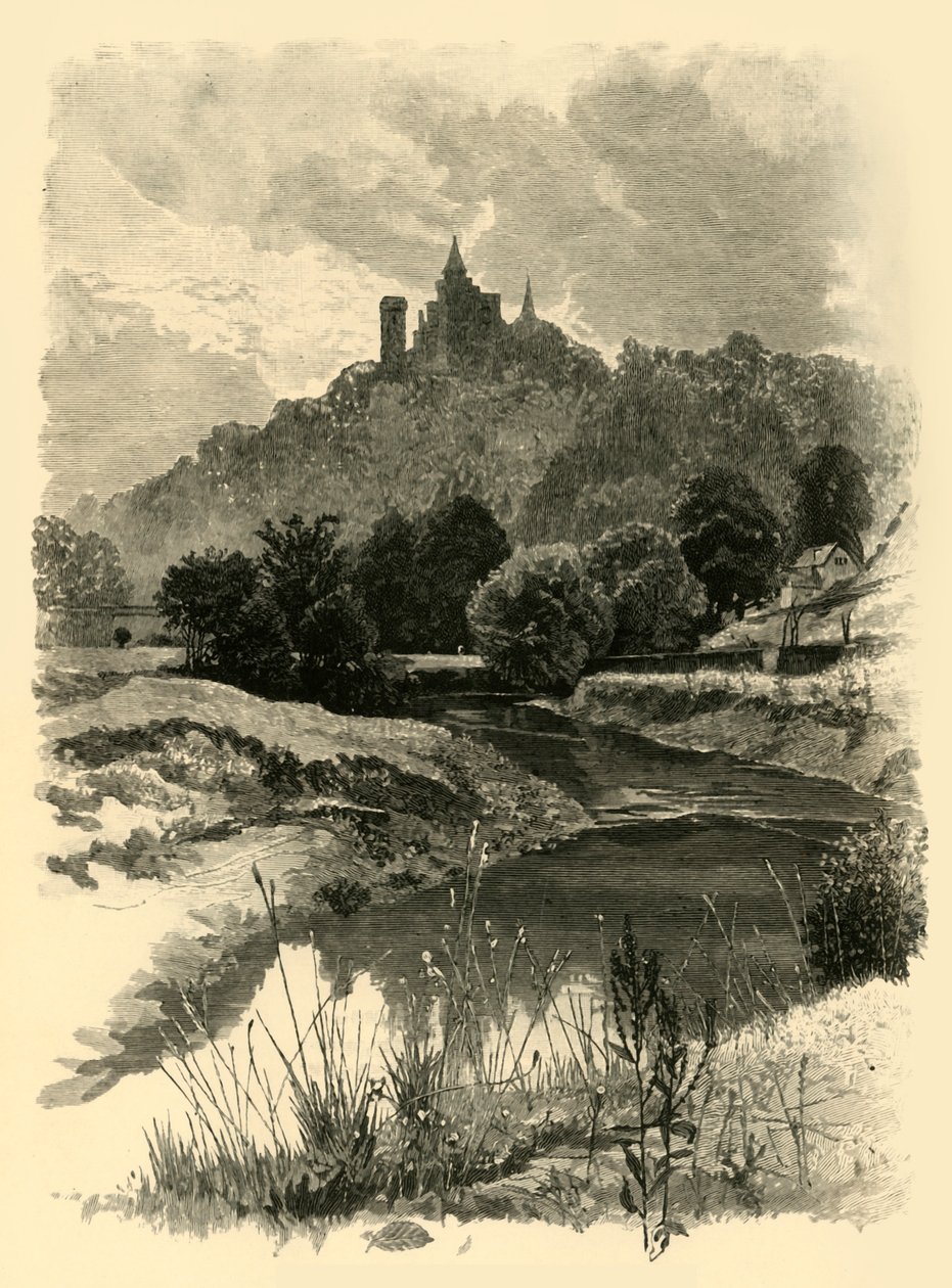 Churnetilla, lähellä Alton Towersia, 1898. tekijältä Unbekannt