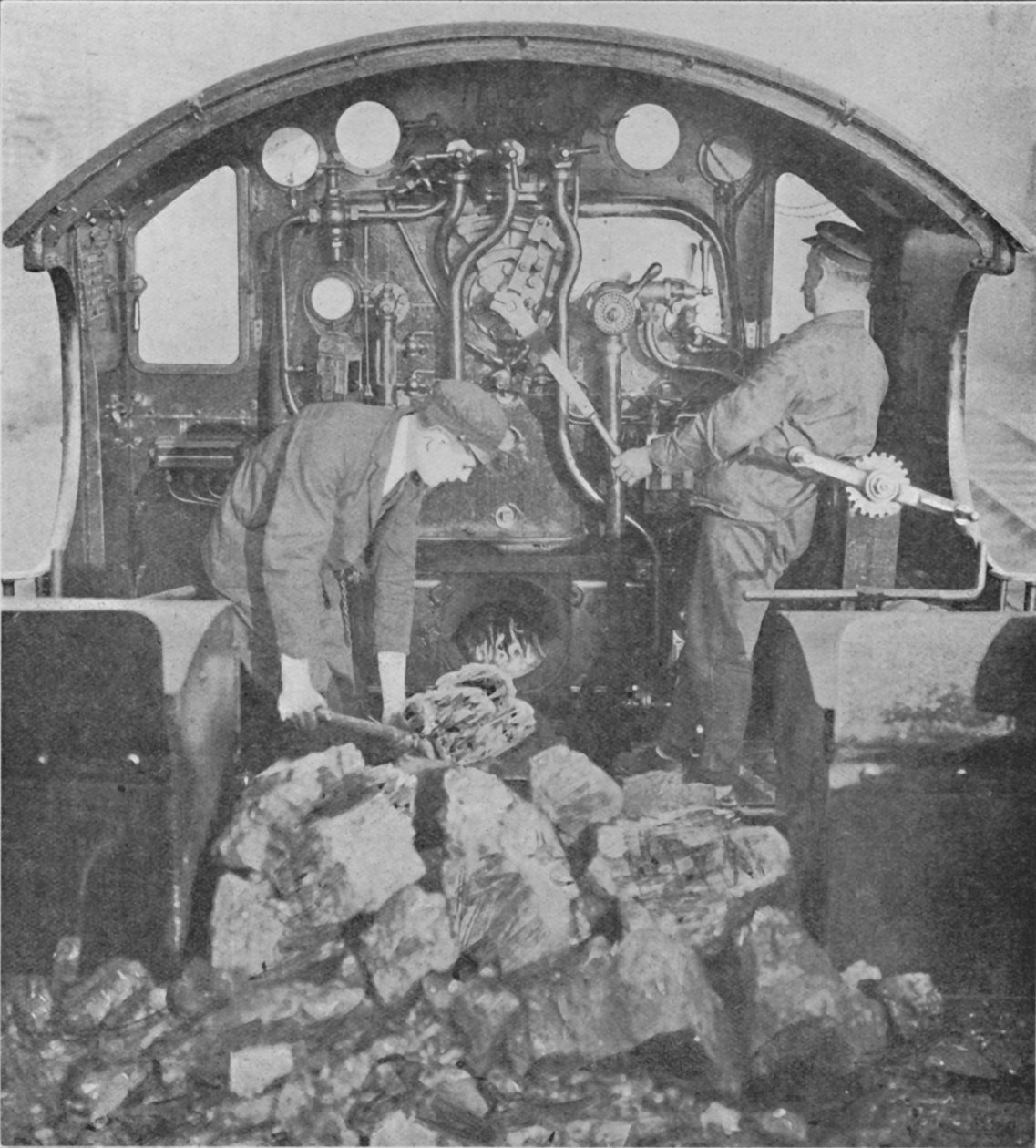 Great Western Express -moottorin pohjalla, 1926 tekijältä Unbekannt