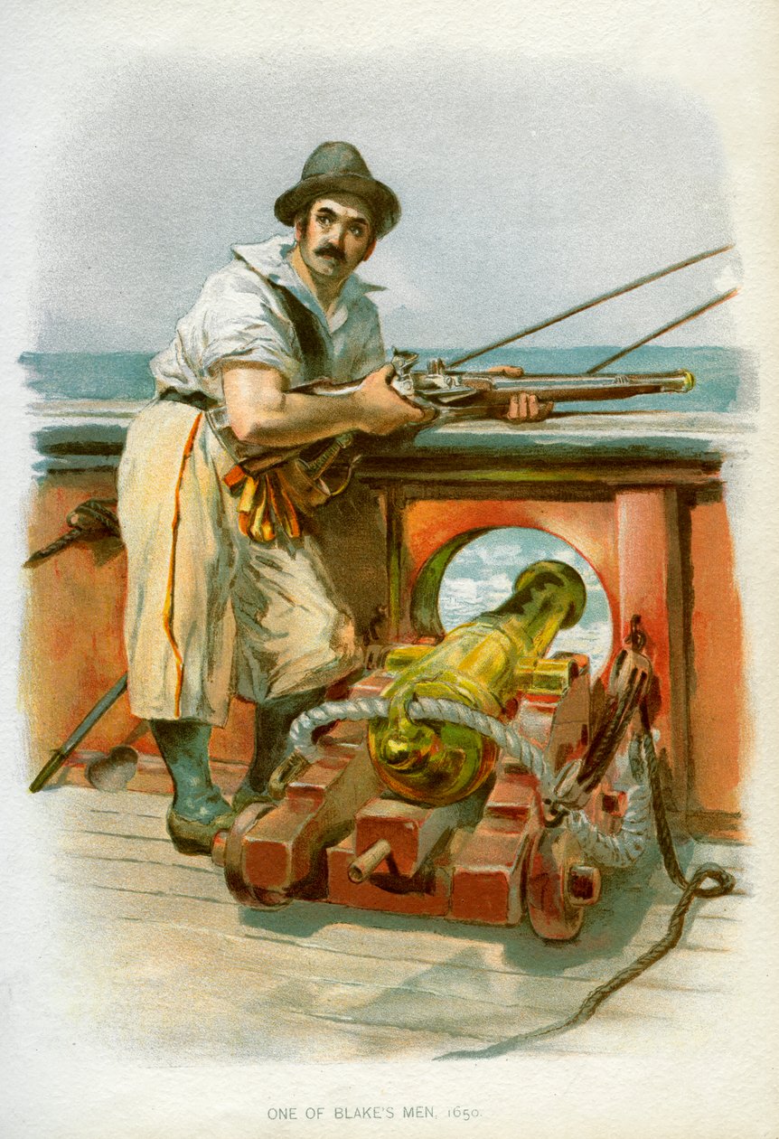 Yksi Blakesin miehistä, 1650 c1890-c1893 tekijältä Unbekannt