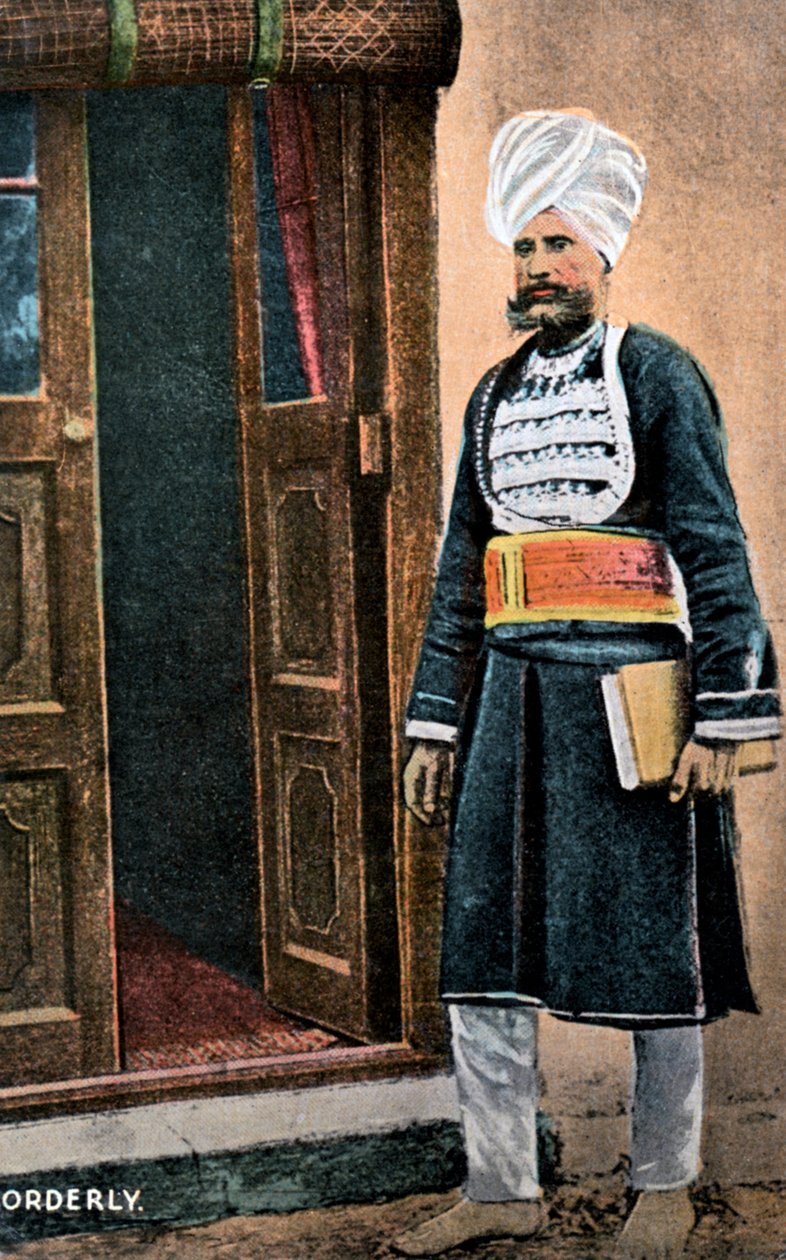 Orderly, Ambala, Intia, 1900-luvun alku tekijältä Unbekannt