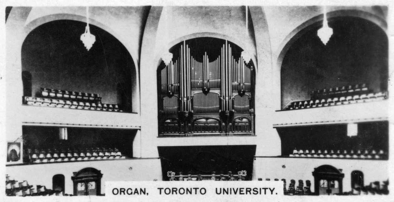 Urut, Toronton yliopisto, 1920-luku tekijältä Unbekannt