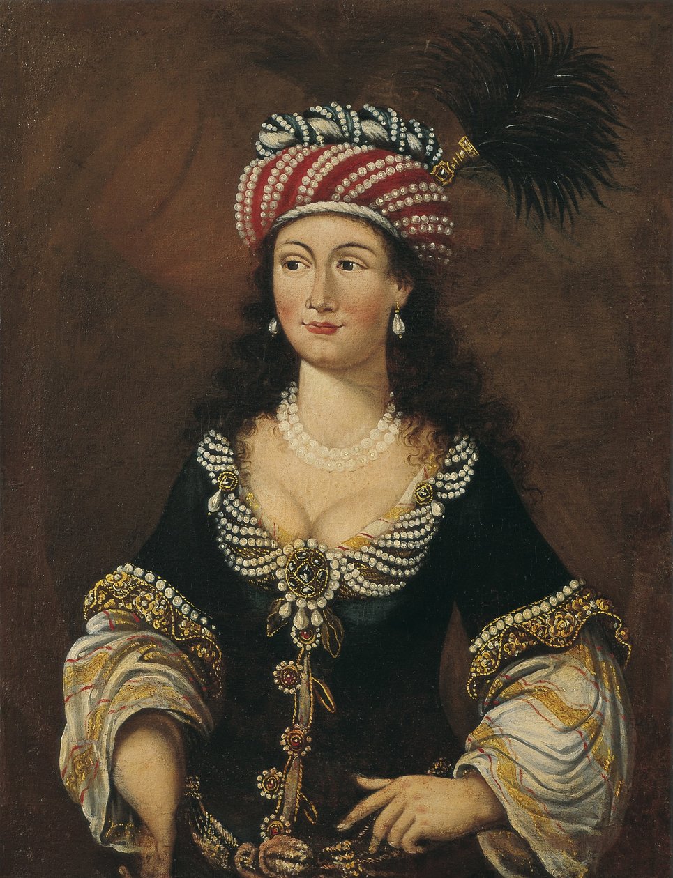 Itämainen nainen, noin 1681-1682 tekijältä Unbekannt
