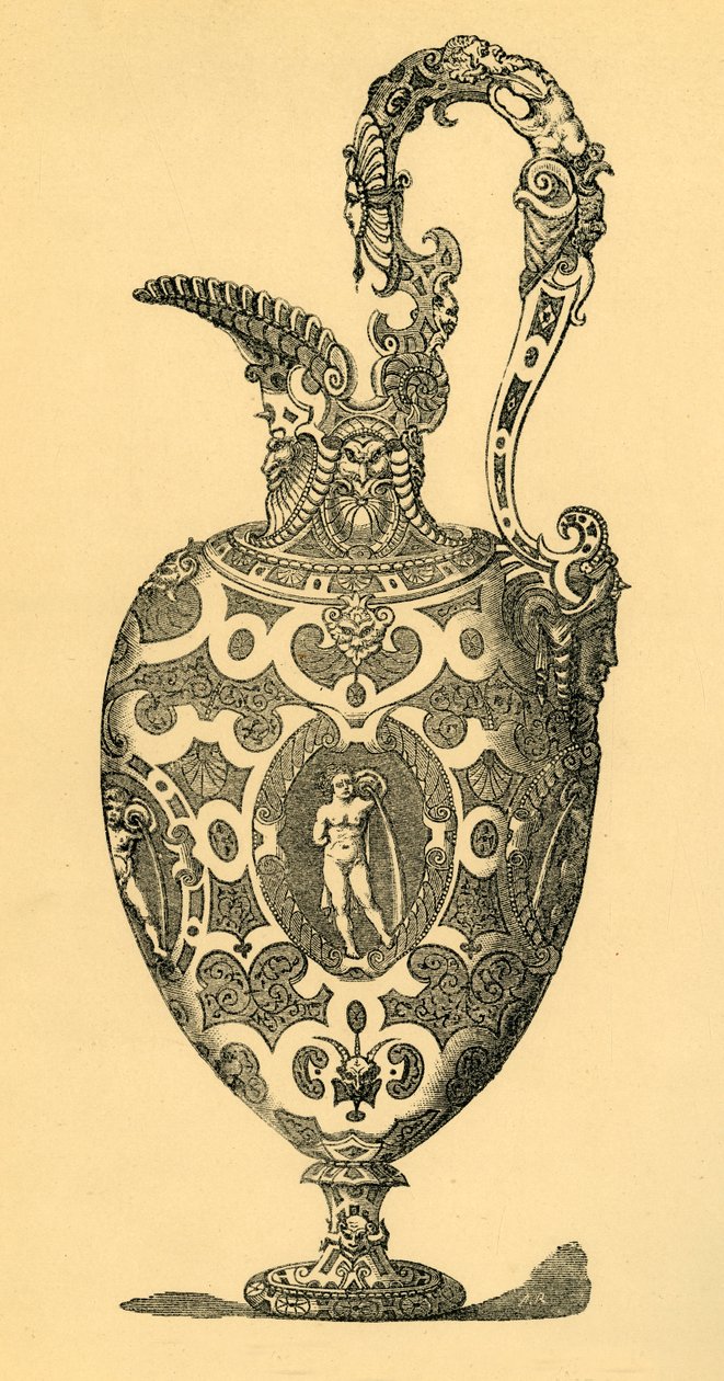 Alkuperäinen malli maljakolle tai ewerille, 1881. tekijältä Unbekannt