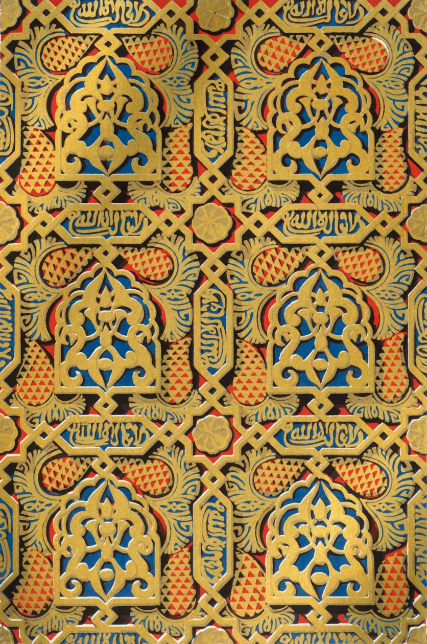 Ornamentit paneeleilla, Suurlähettiläshalli, 1907. tekijältä Unbekannt