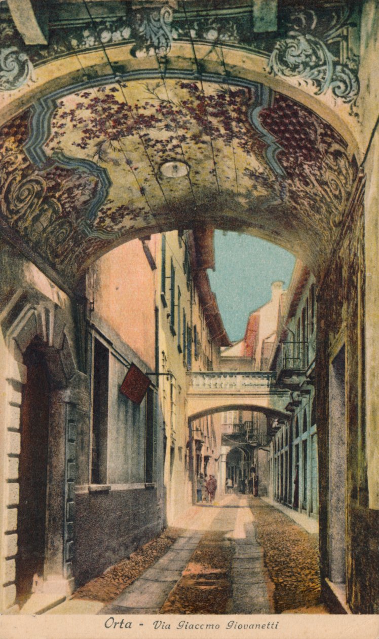 Orta - Via Giaccomo Giovanetti, c1910. tekijältä Unbekannt