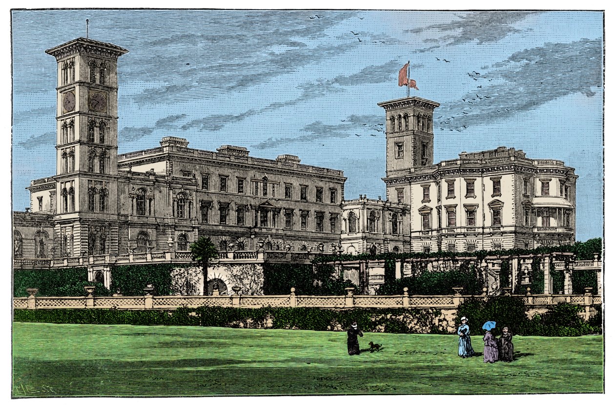 Osborne House, Isle of Wight, 1900 tekijältä Unbekannt
