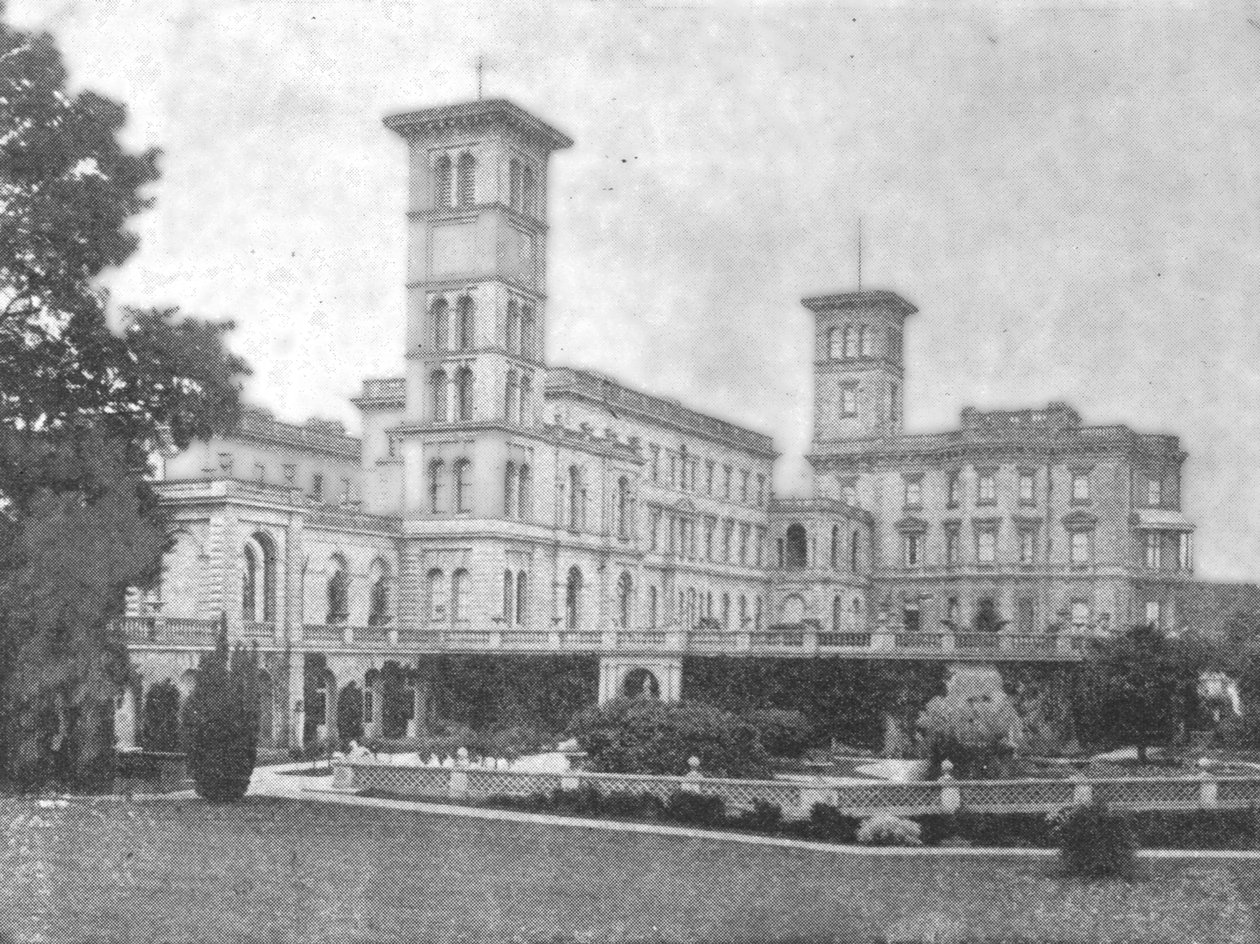 Osbornen talo Victorian aikaan, 1901. tekijältä Unbekannt