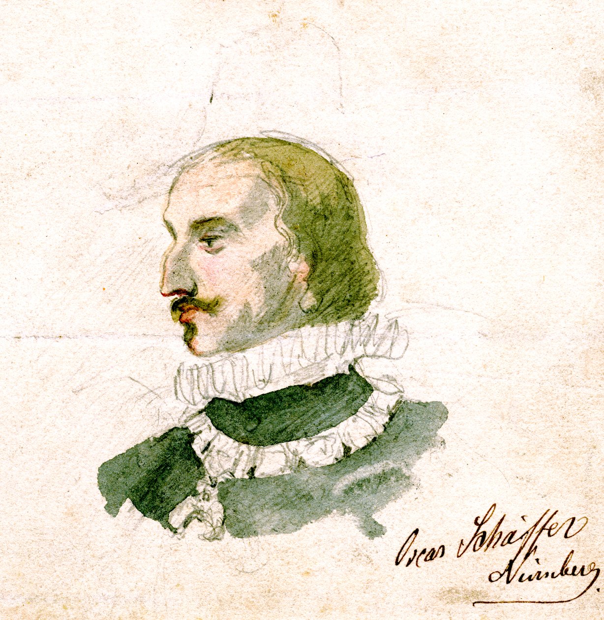 Oscar Schaeffer, 1800-luku tekijältä Unbekannt