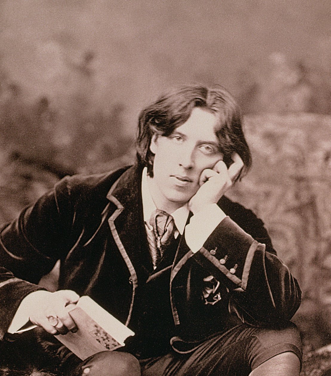Oscar Wilde, irlantilainen näytelmäkirjailija ja nokkeluus, 1882 tekijältä Unbekannt