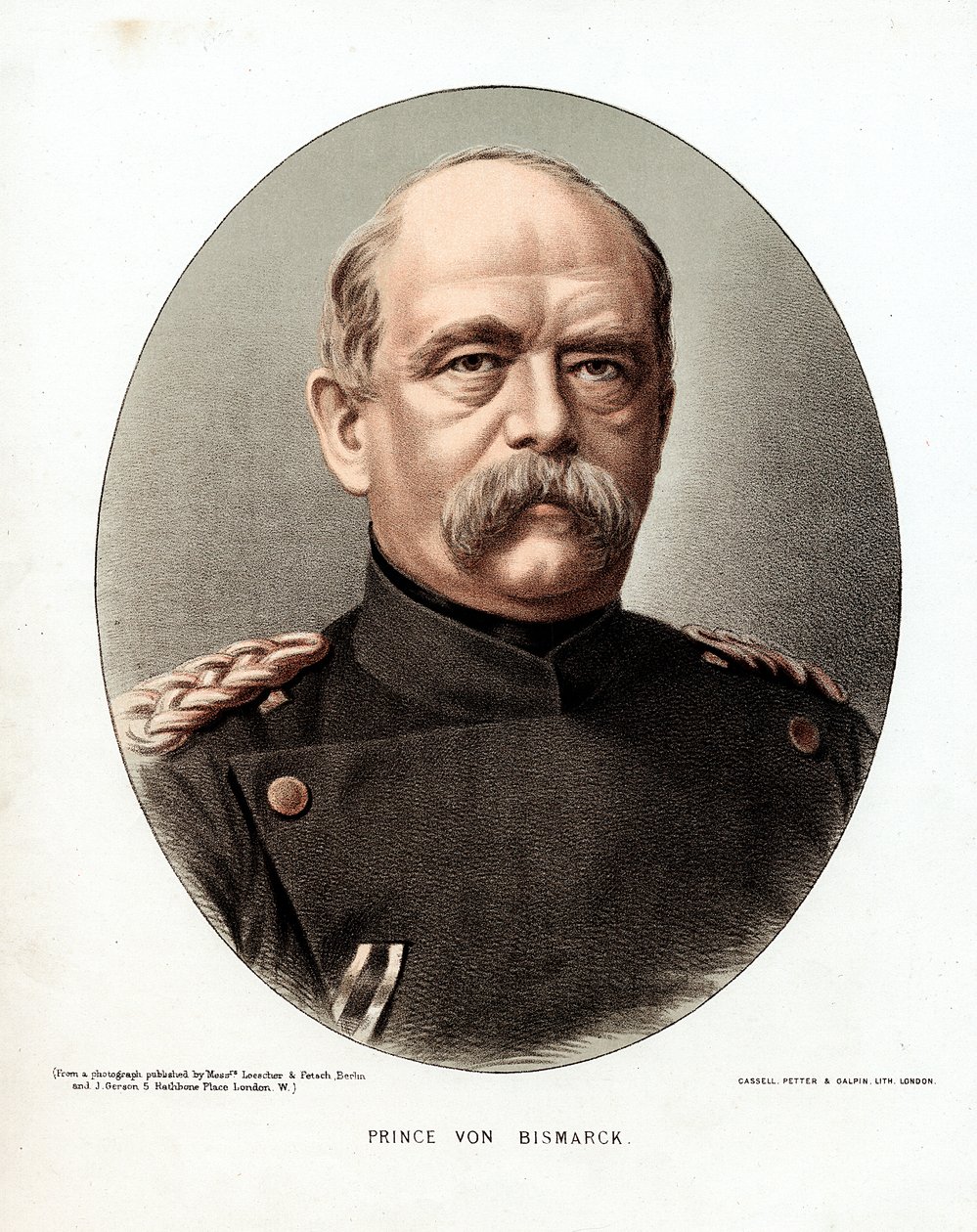 Otto von Bismarck, Saksan valtiomies, 1880 tekijältä Unbekannt