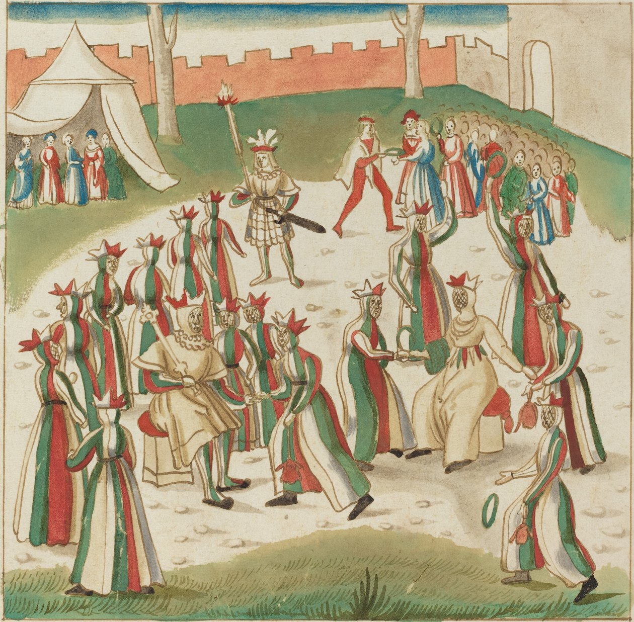 Ulkopelit, c. 1515. tekijältä Unbekannt