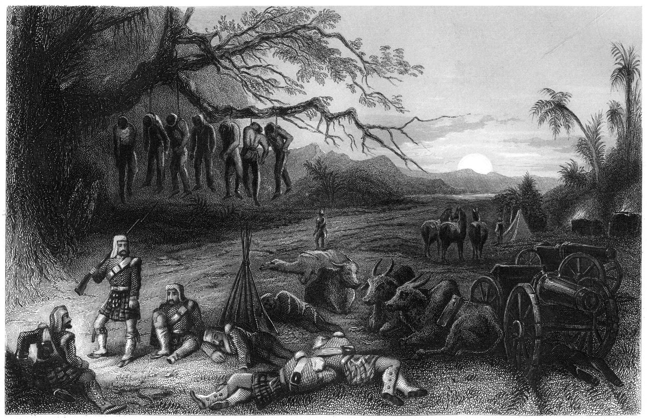 Ylämaan prikaatin ylimääräinen piketti, 1857, c1860 tekijältä Unbekannt