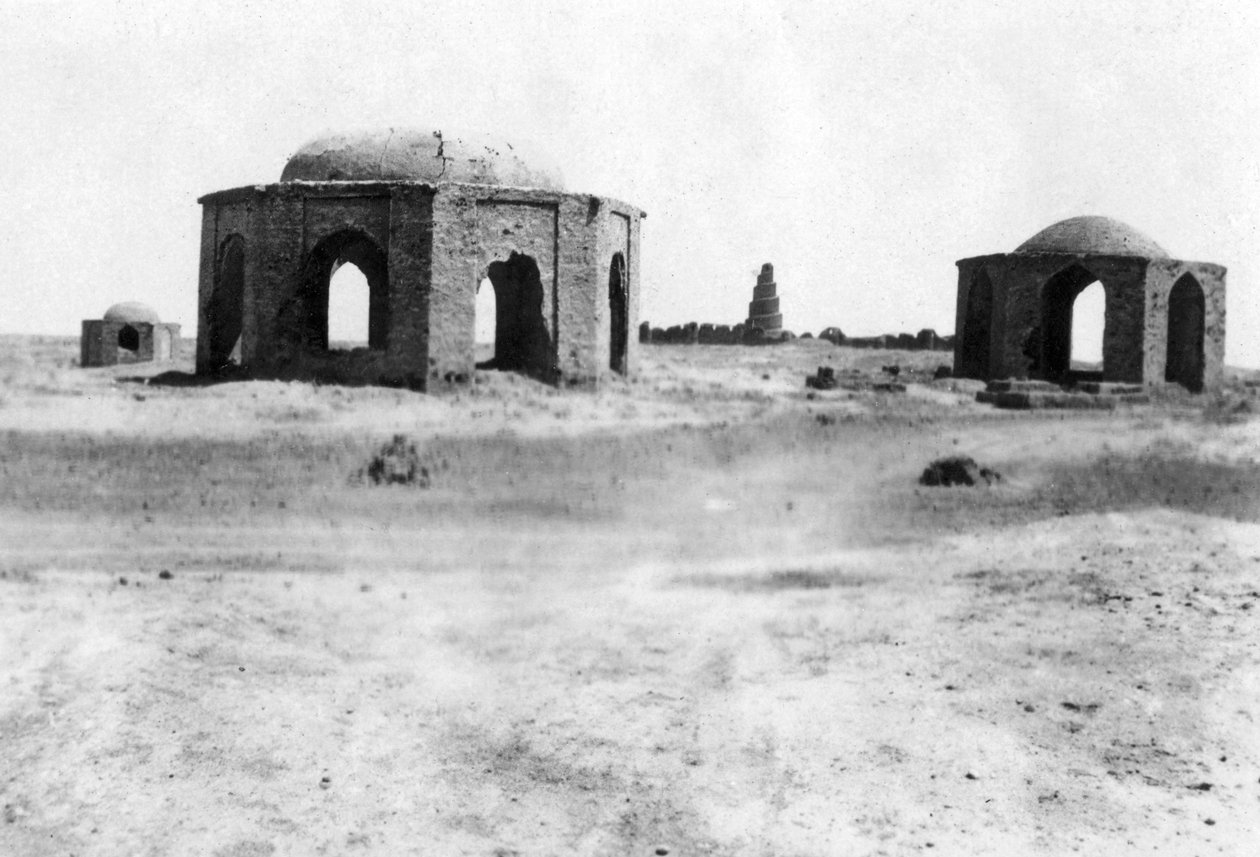 Samarran kaupungin ulkopuolella, Mesopotamiassa, 1918 tekijältä Unbekannt