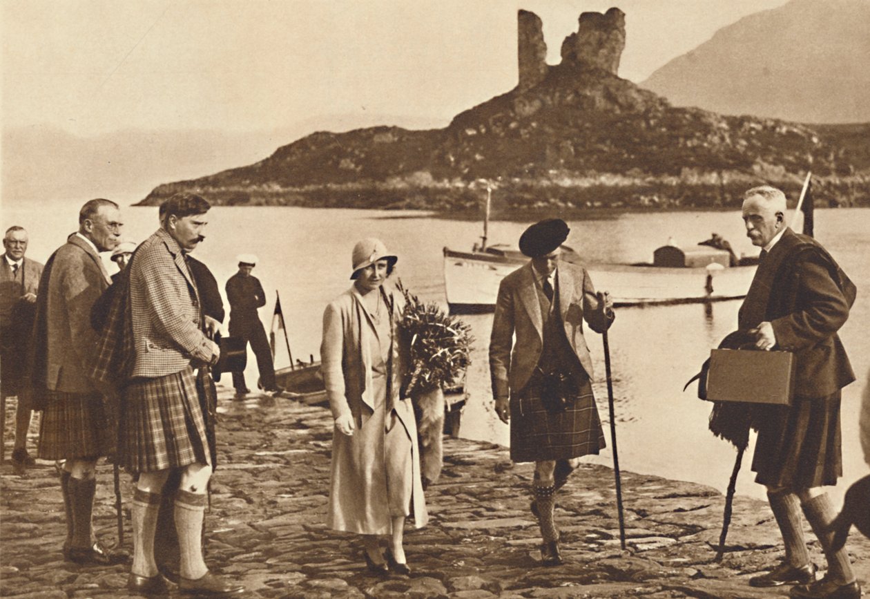 Meren yli Skyeen - laskeutuminen Skyeen Golden Hind -jahdilta, 1933 1937 tekijältä Unbekannt